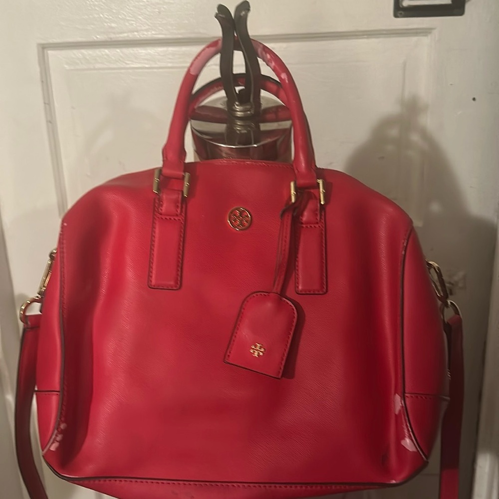 Tory Burch poppy red bag